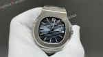 Patek Philippe Nautilus 324  Automatic Movement White Steel Strap Black 40*8.3mm Watch